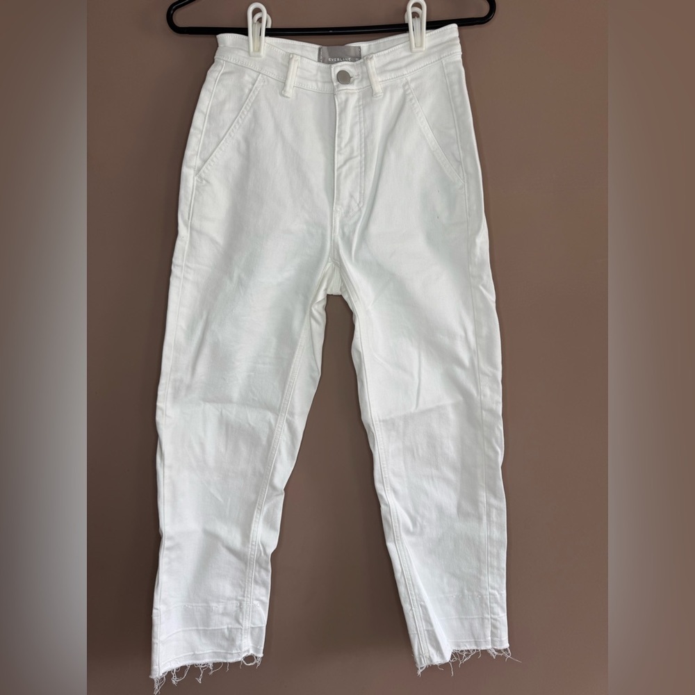 EVERLANE The Straight Leg Crop Short